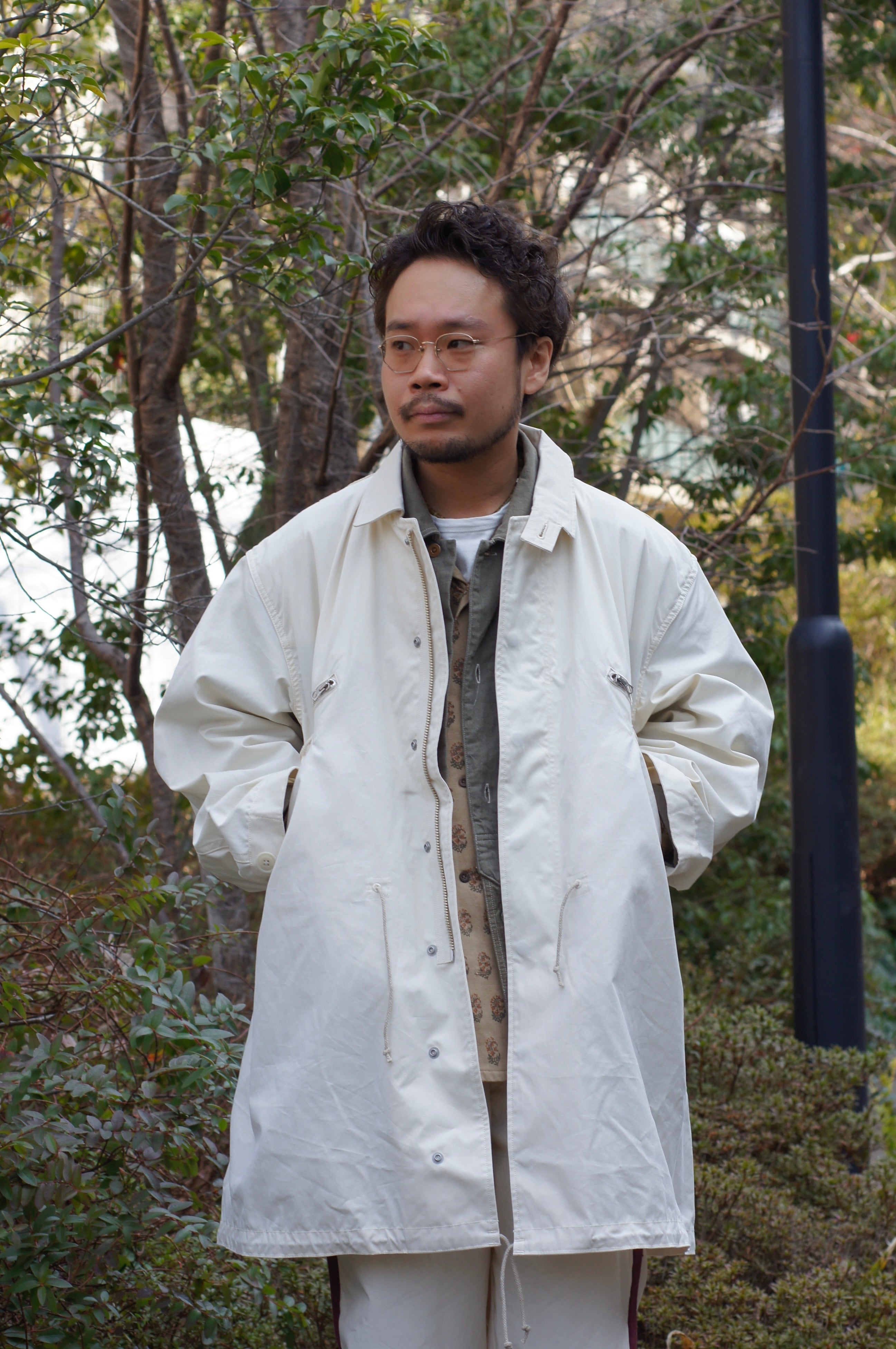 Ivoryにもご注目》50's SHELL COAT ‐ COTTON NYLON PINOX – ナイジェル