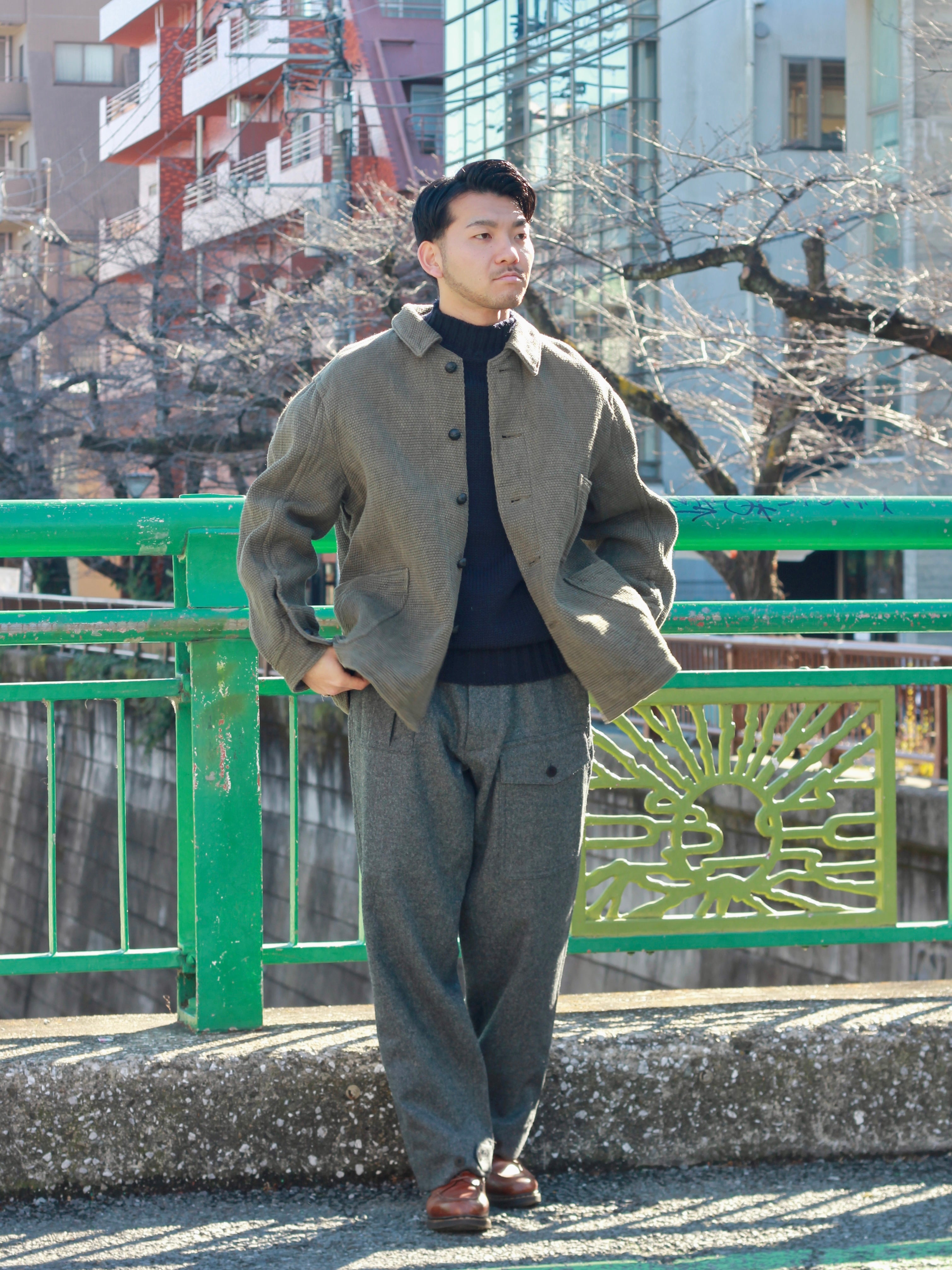 フレンチワークに宿る、静かなクラシック》FIREMAN BAL WORK JACKET