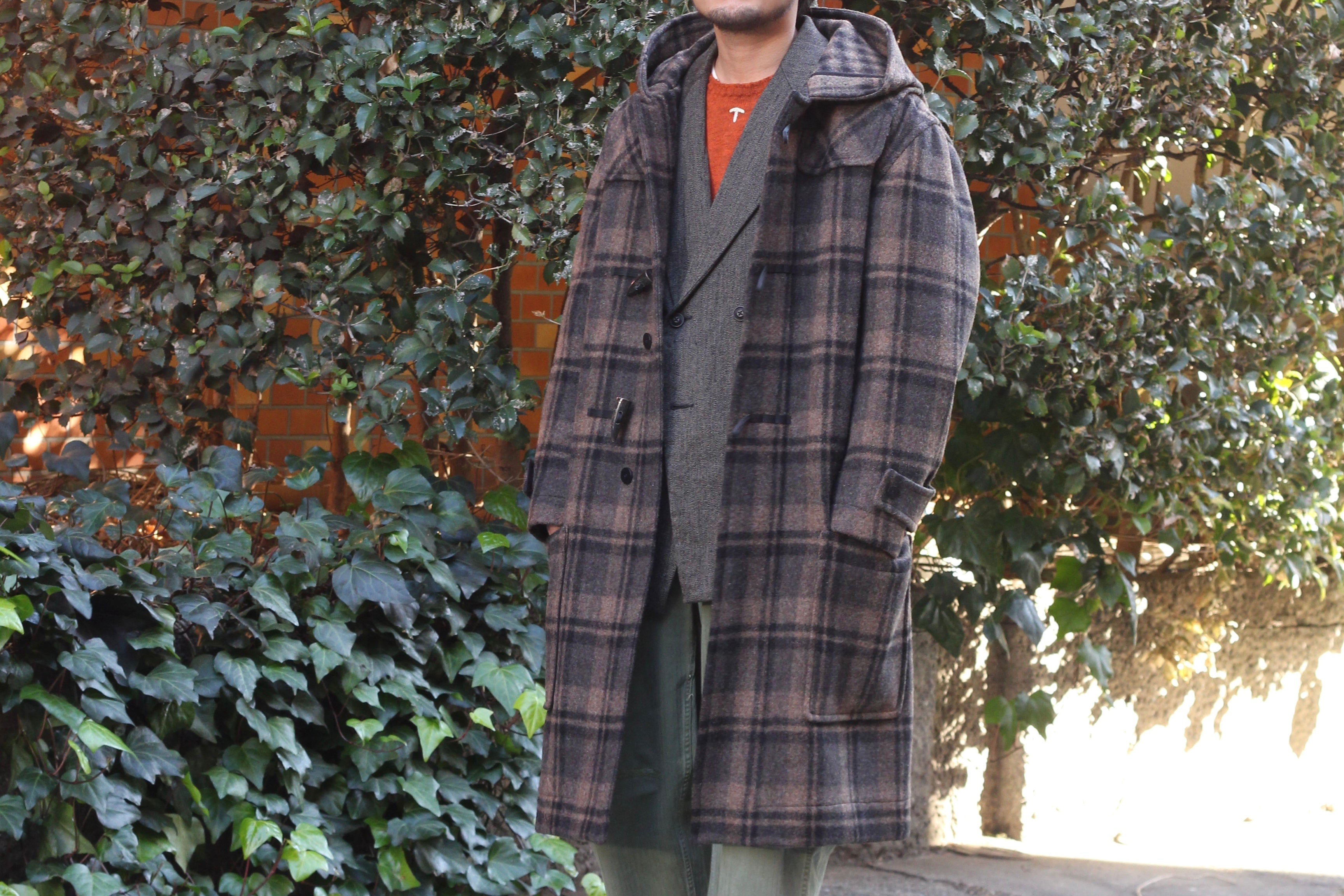 British-made duffle coat》4POCKET DUFFLE COAT - FOX BROTHERS
