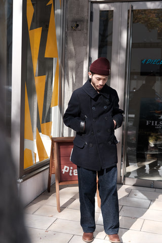 初めてのアウターはやはり》40s US NAVY P-COAT – ナイジェル