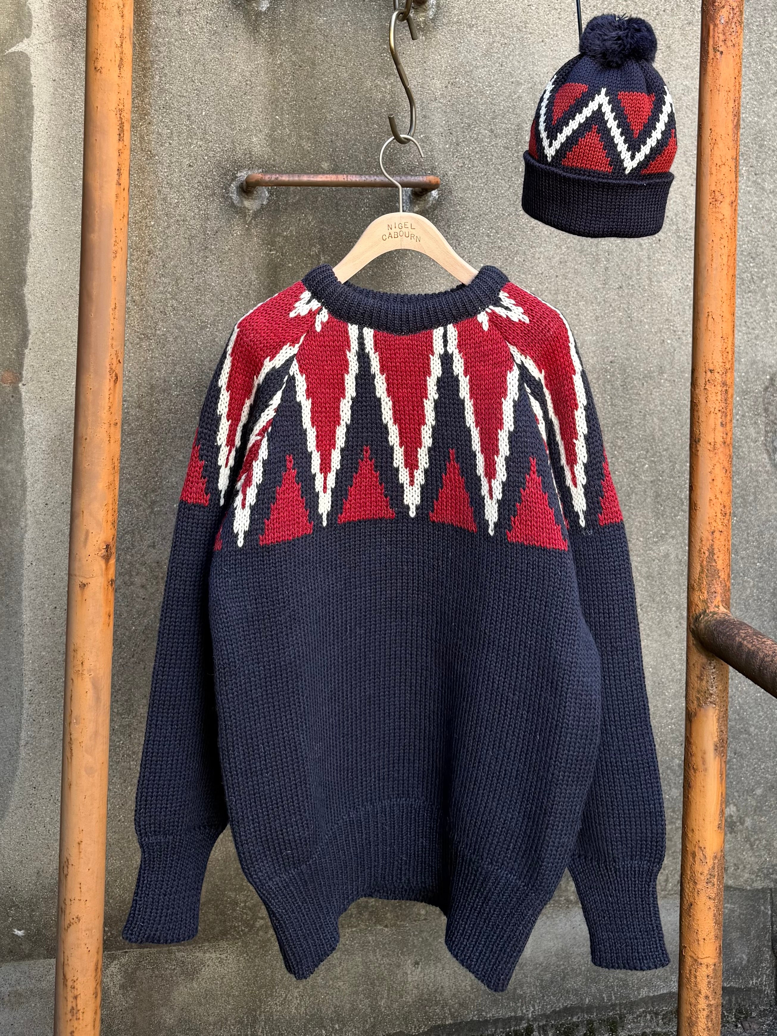 英国に袖を通す》KEY CREW KNIT – ナイジェル・ケーボン オンライン