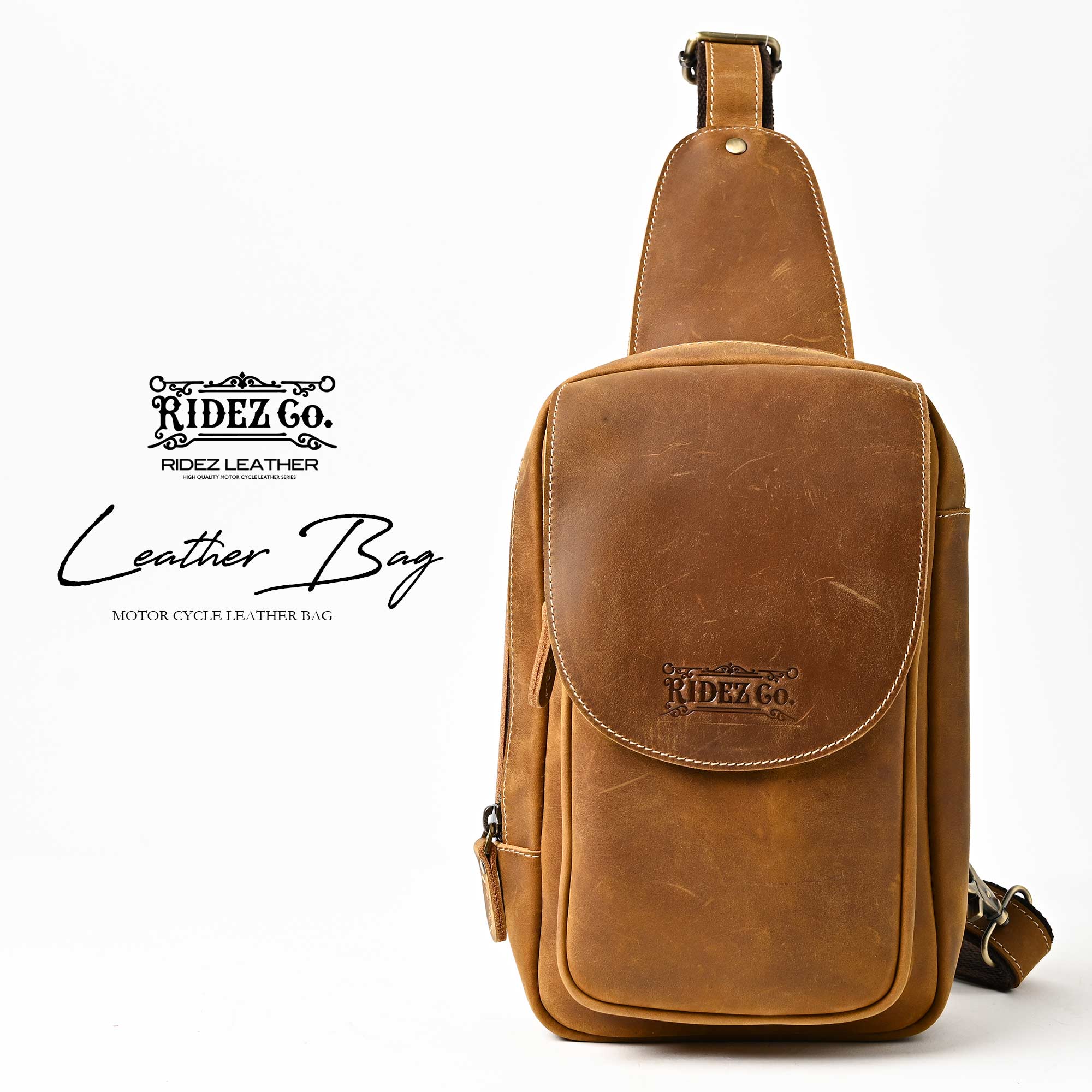 バイク用バッグなのにおしゃれ？！激レア！特別な高級素材のクレイジー