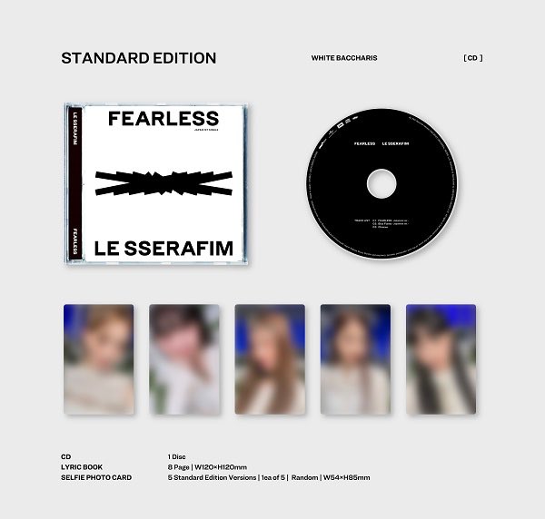 LE SSERAFIM] Fearless : Japan Edition – krmerch