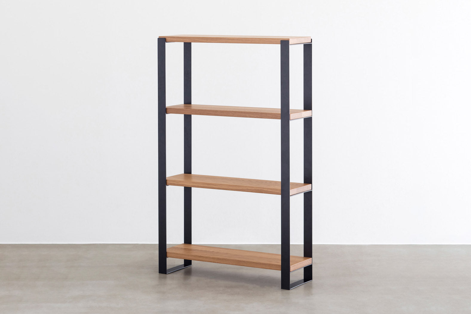 THE SHELF / 無垢 ホワイトオーク × Black Steel – KANADEMONO