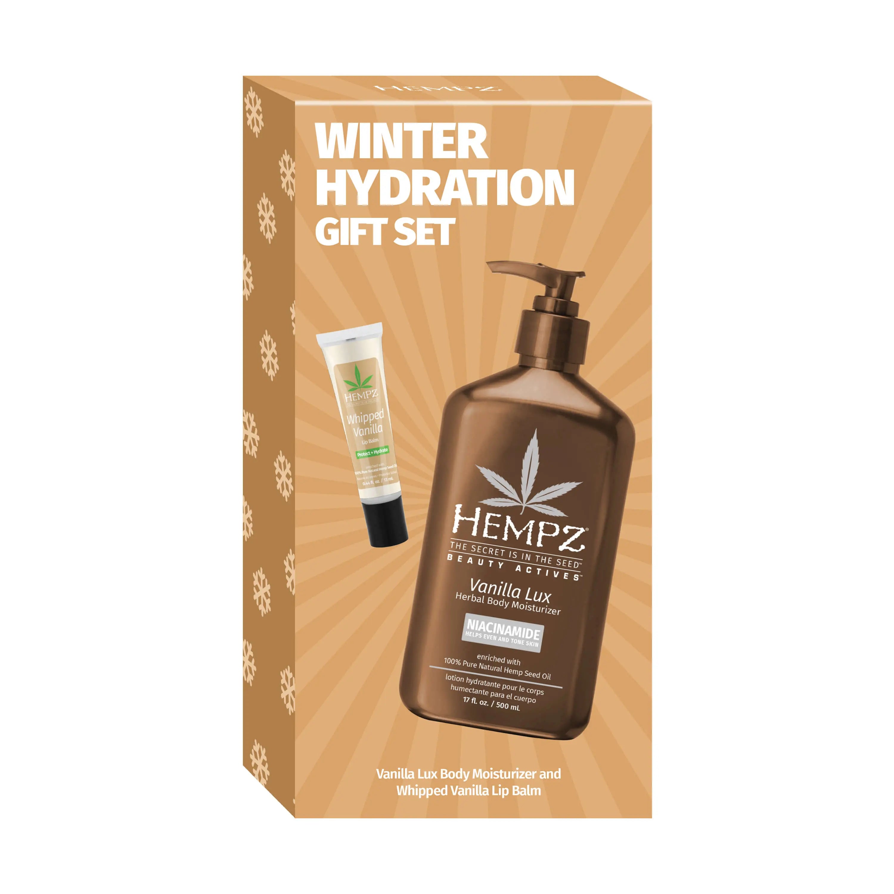 Winter Hydration Vanilla Lotion & Lip Balm Gift Set