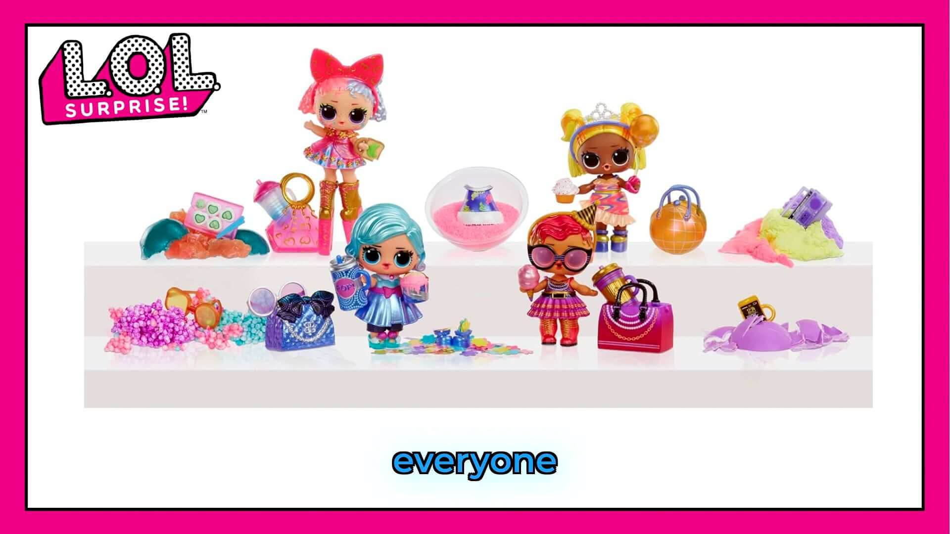 LOL Surprise Big Surprise Party - 4 Dolls & 40+ Surprises | $100