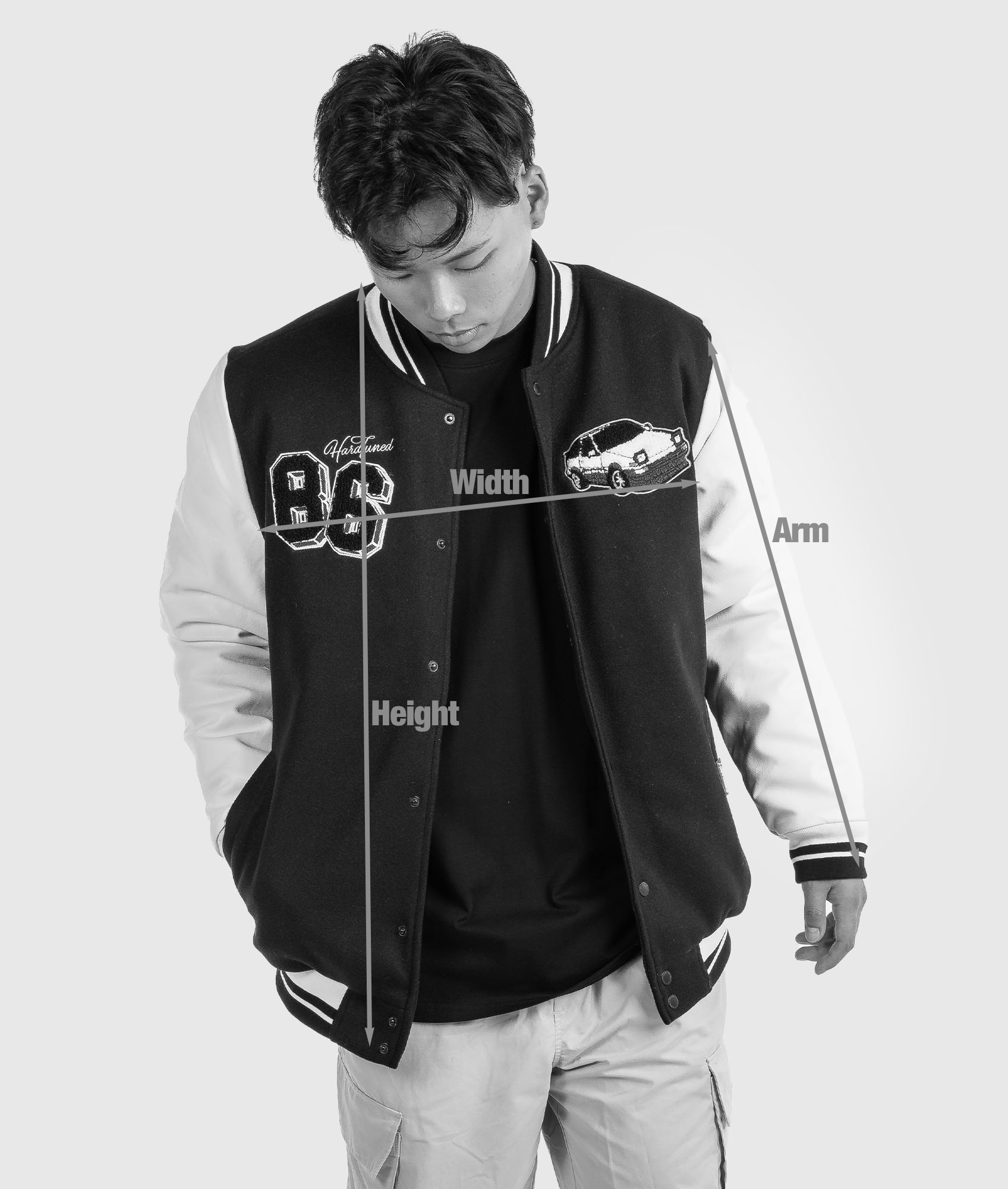 AE86 Drivers Club Varsity Jacket – Hardtuned