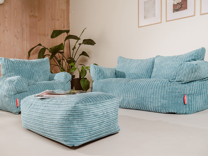 LoungePug ジョセフィンビーズソファ-クラシックコーデュロイ