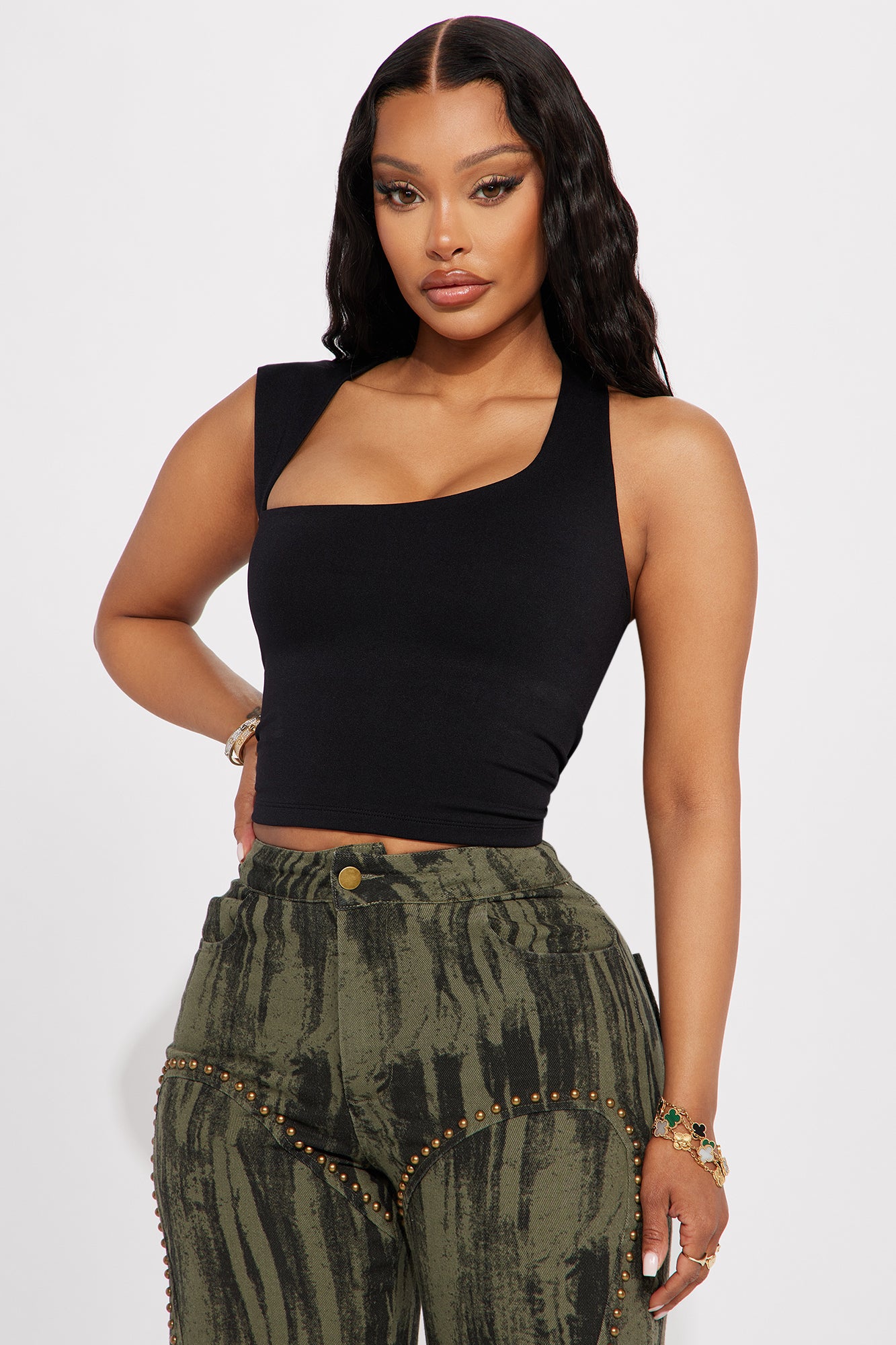 Dusk Till Dawn Seamless Top - Black | Fashion Nova