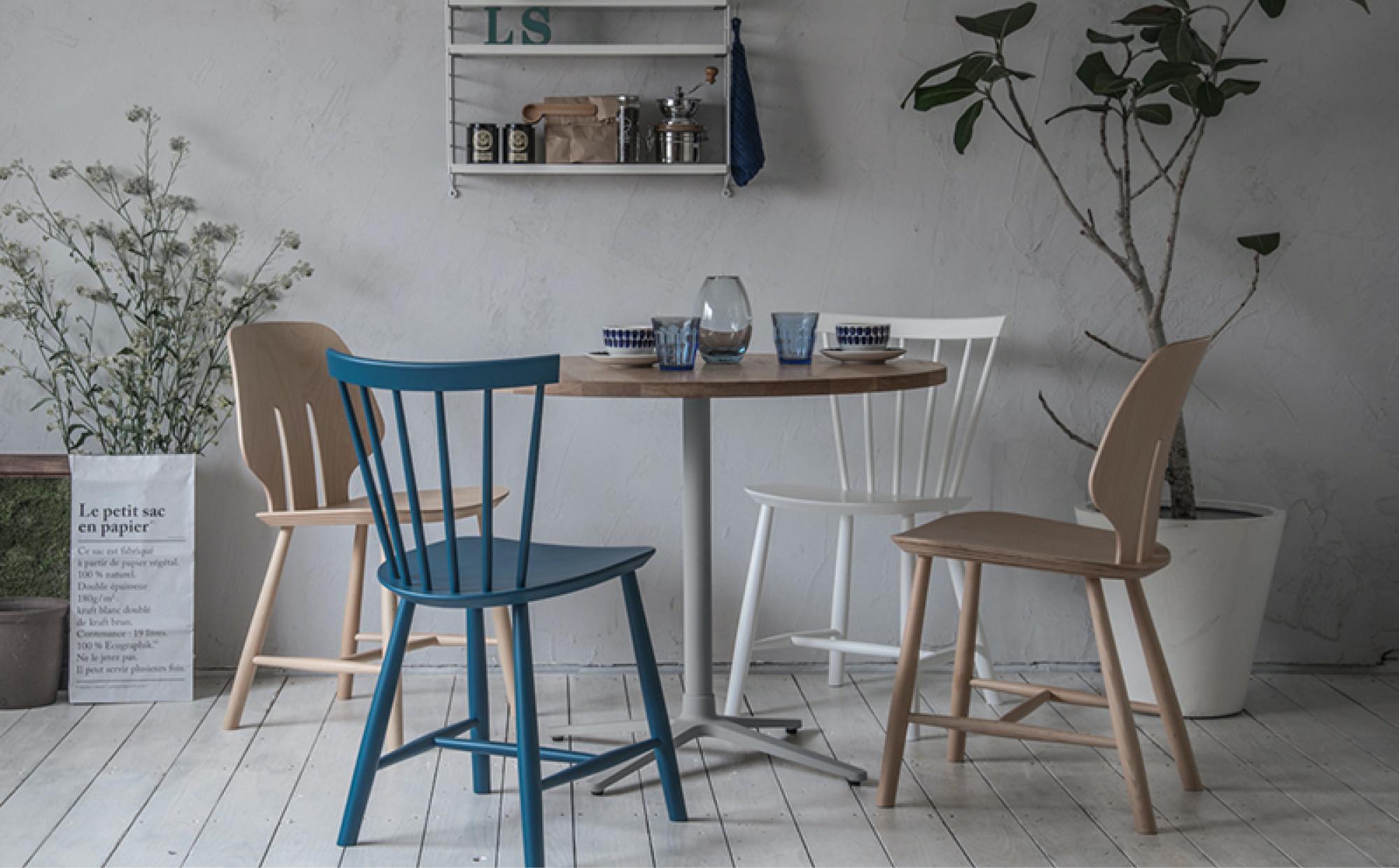 FDBモブラー 【日本代理店】デンマークデザイン J46 ブルー Poul M