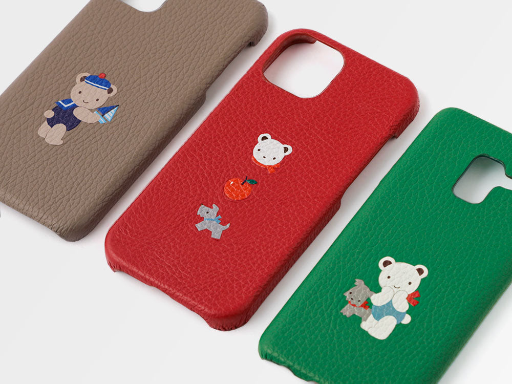 全機種対応！familiarデザインモデルのカスタマイズスマホケースが