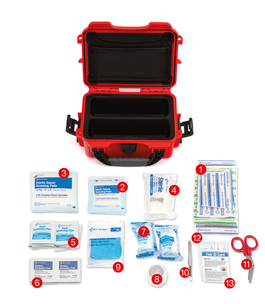 NANUK 903 First Aid Kit with Medical Supplies