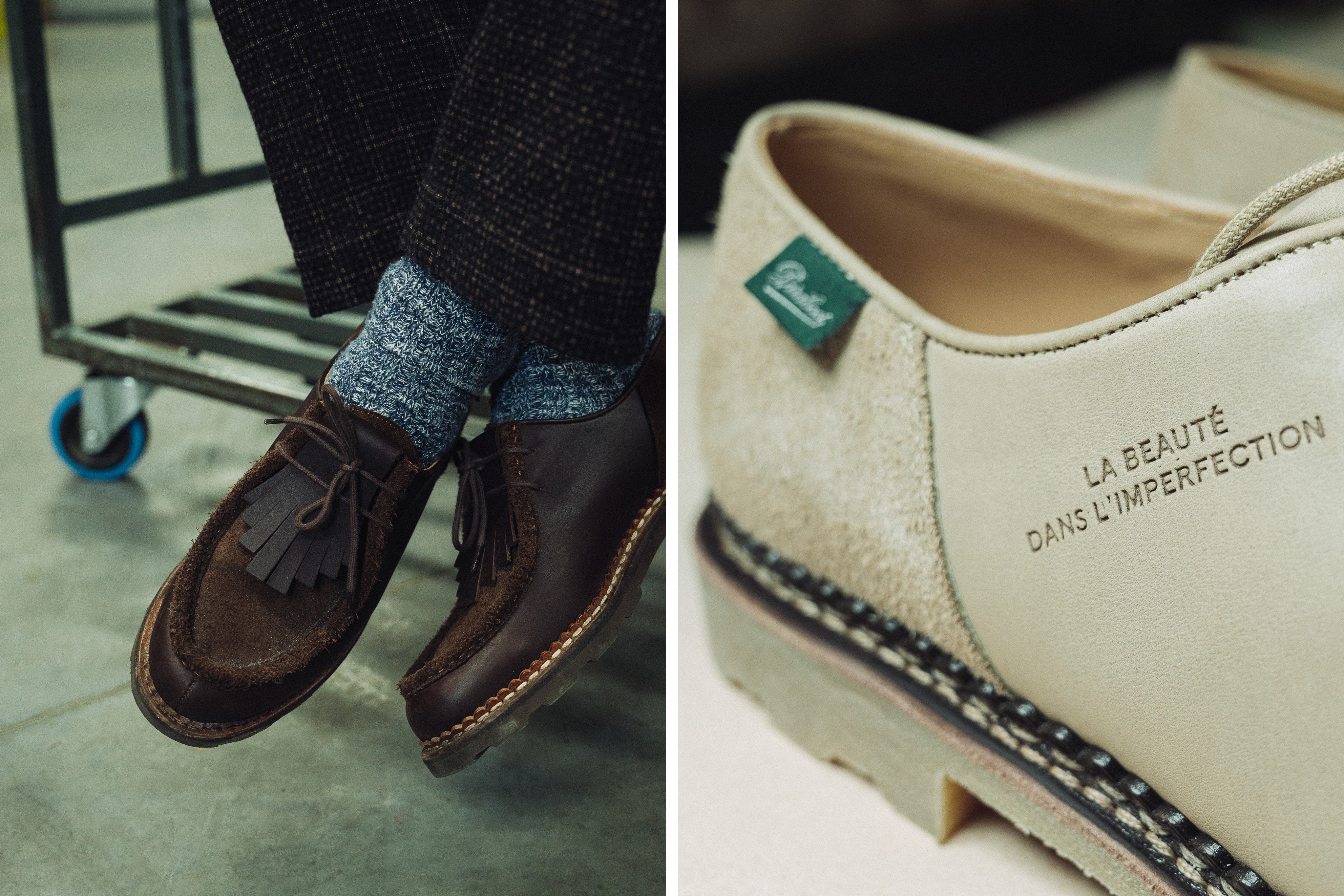 Paraboot x Universal Works. Step inside.