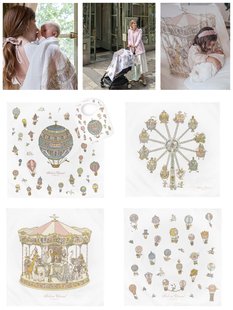 bee kind 様 Atelier Choux Paris ブランケット Newborn Gifting