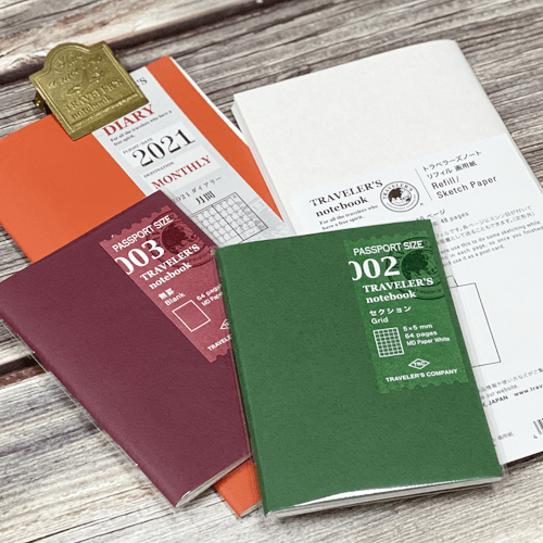 Midori トラベラーズ ノートのセットアップ: ガイド (2021) – Cityluxe