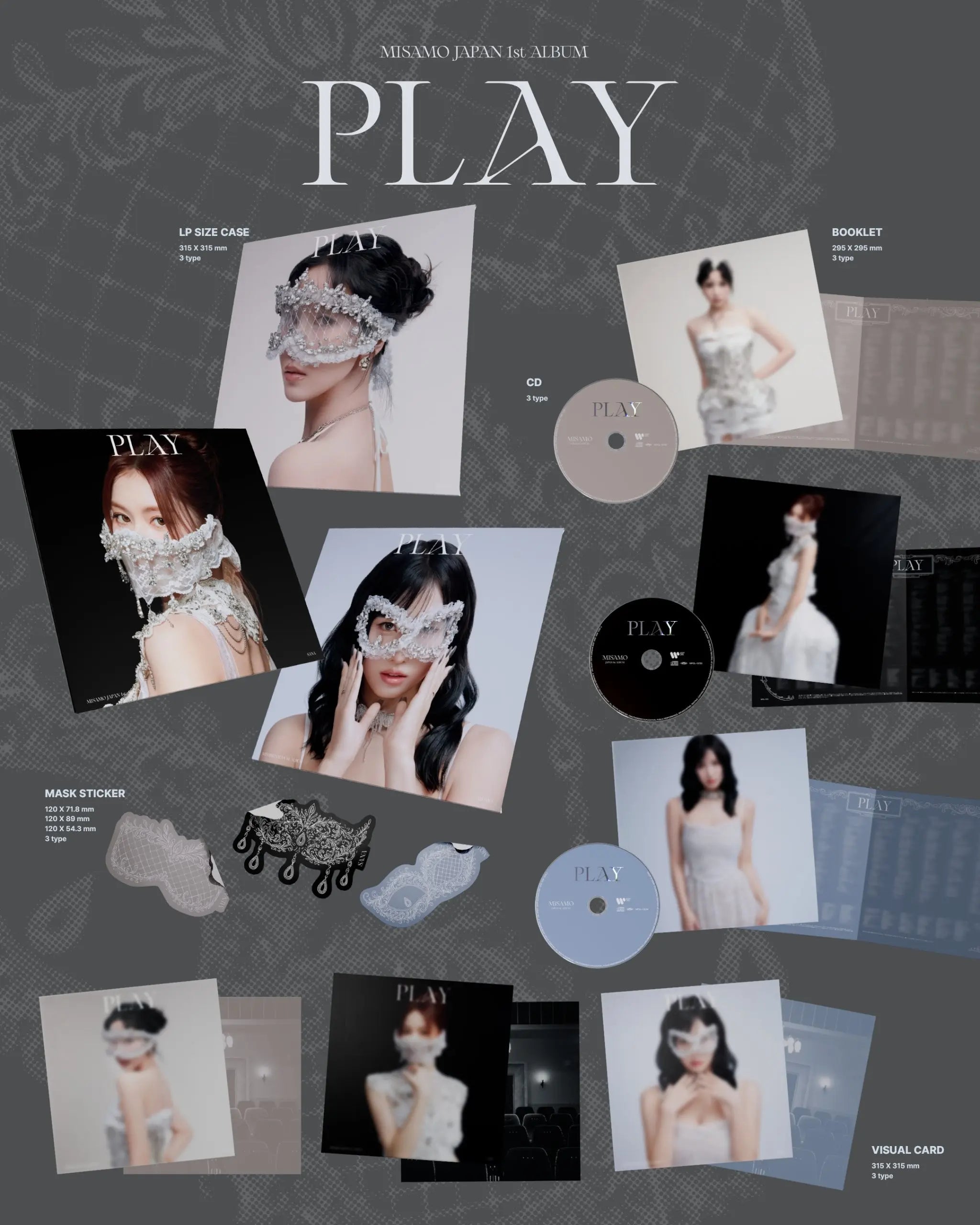 MISAMO 1st Japanese Album - PLAY (Solo Edition) – Choice Music LA