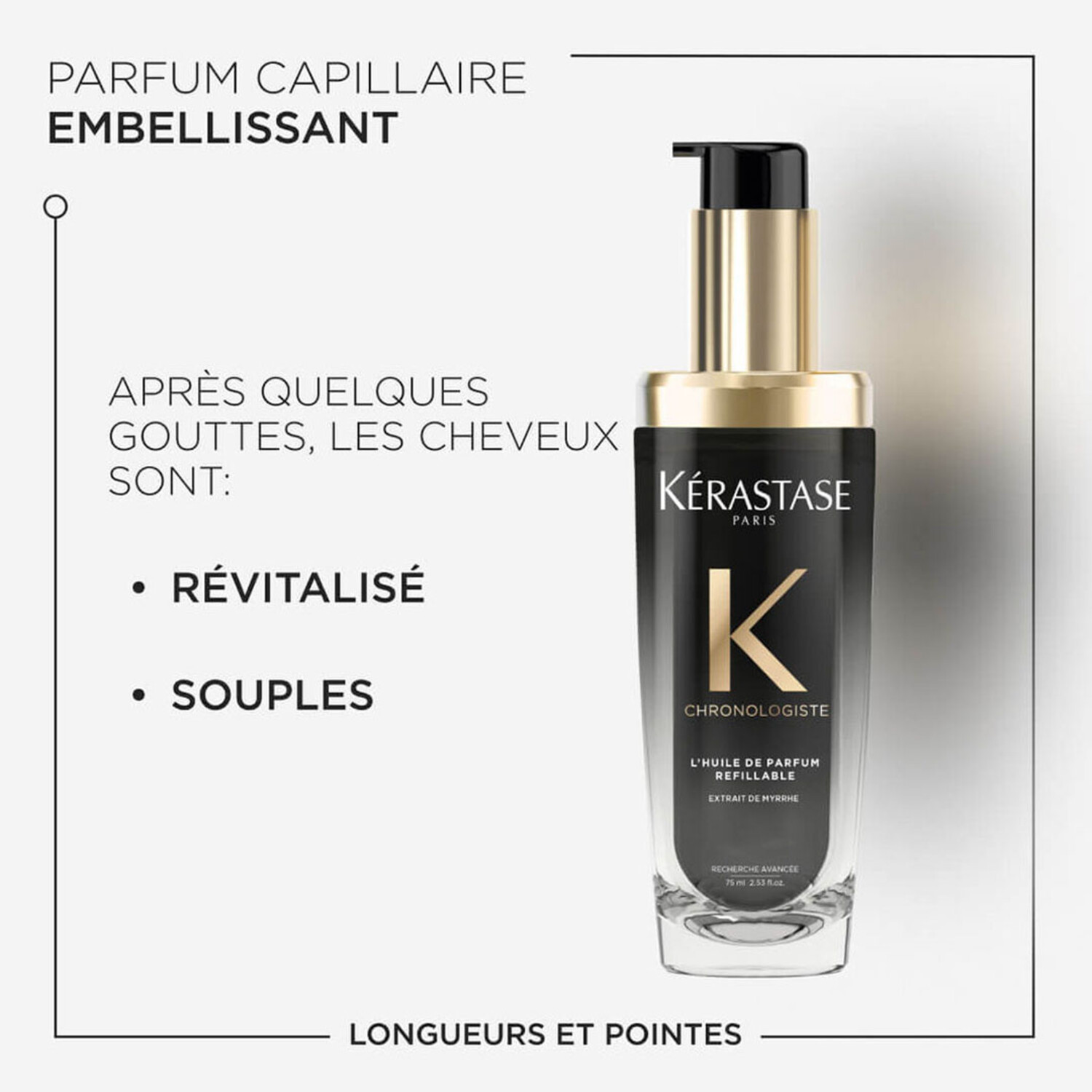 Kérastase Chronologiste Refillable Hair Fragrance Oil - Industria