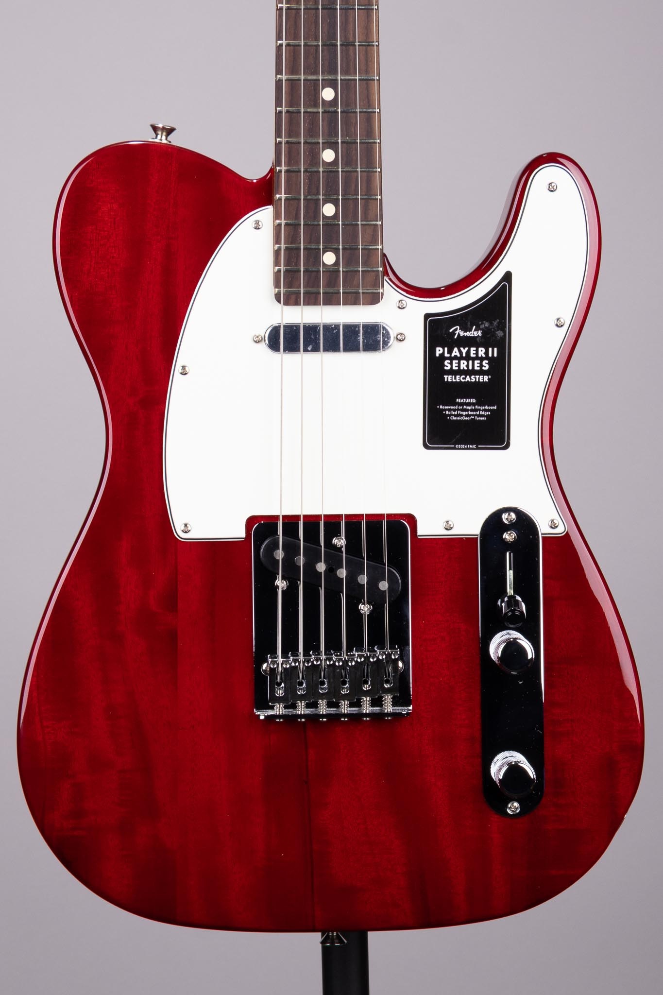Fender Player II Telecaster - Transparent Cherry With Rosewood