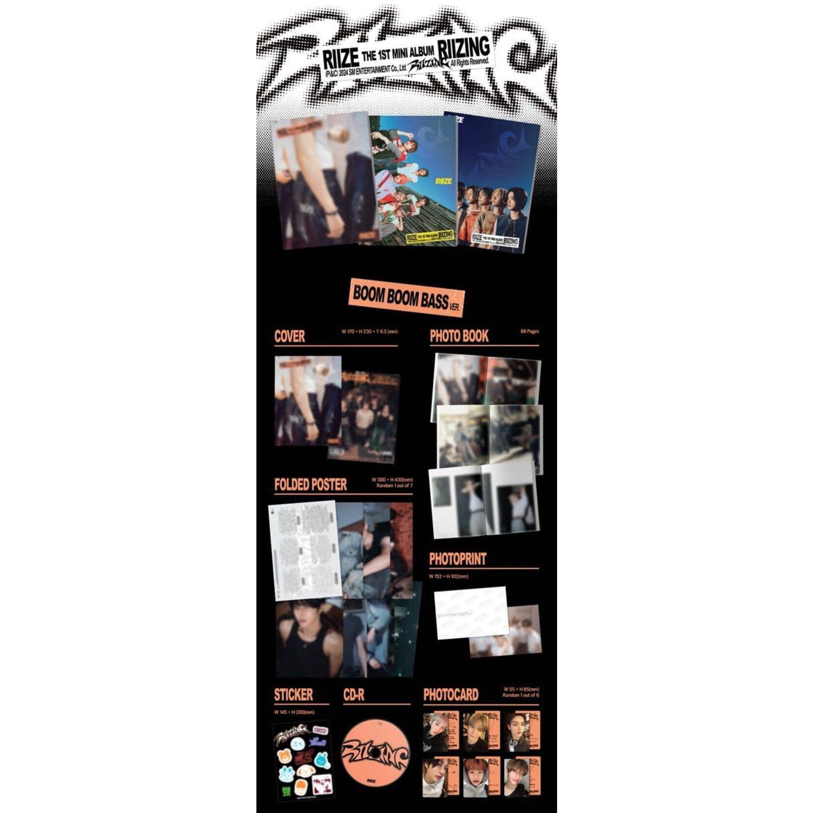 RIIZE - The 1st Mini Album [RIIZING] (Photo Book Ver.) - K-Town