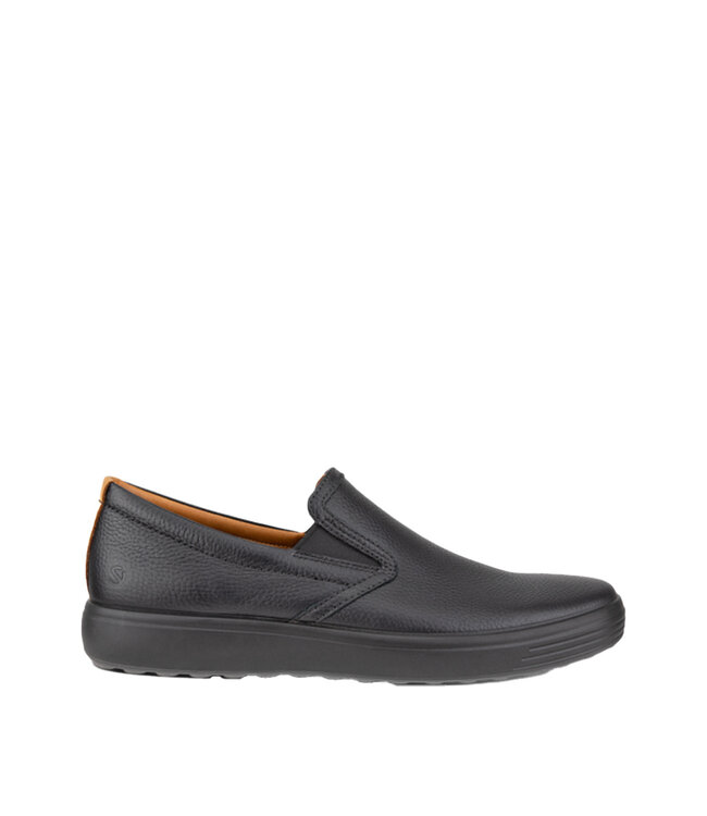Ecco Soft 7 Slip-on Black / Lion | Tony Pappas - Tony Pappas