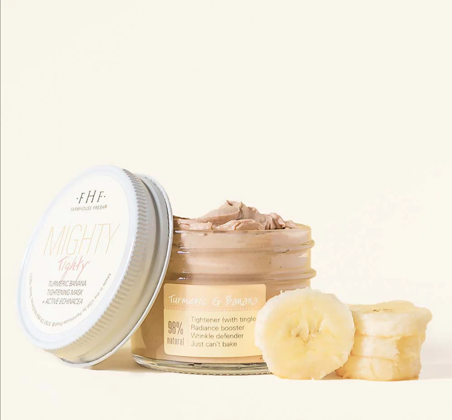 Mighty Tighty Turmeric & Banana Tightening Mask from FarmHouse