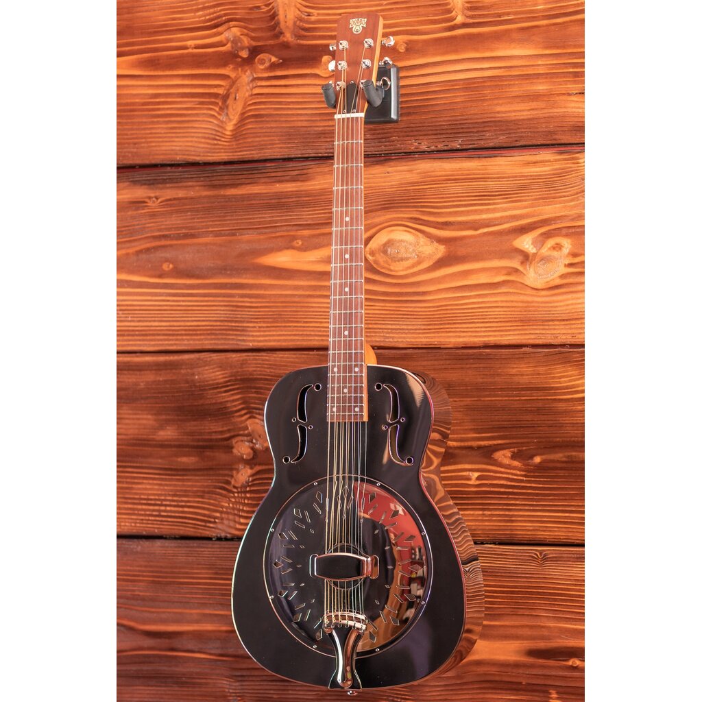 Epiphone Dobro Hound Dog M-14 Acoustic Resonator Guitar, Metal