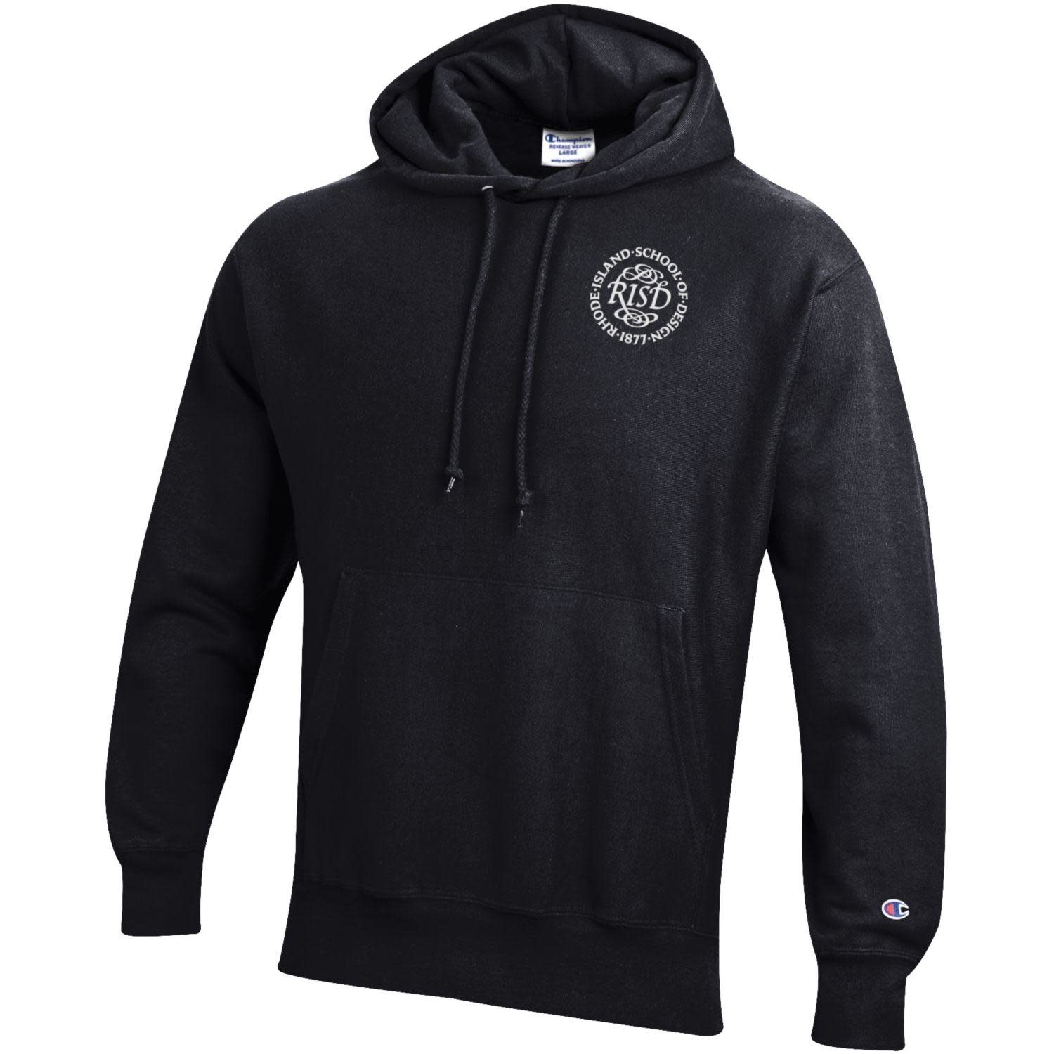 Champion Reverse Weave Medallion-RISD Hood Sweatshirt - RISD Store