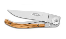 Claude Dozorme Folding Laguiole Knife Liner Lock 4913.O