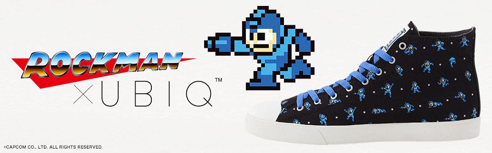 ロックマンスニーカーがUBIQとのコラボで実現! ロックマンシリーズ