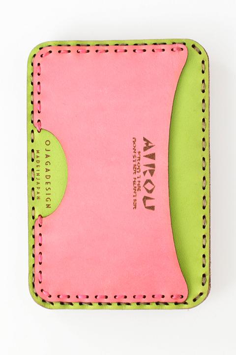 アイルーパスケース（キラキラ目の顔） パスケース モンスターハンター