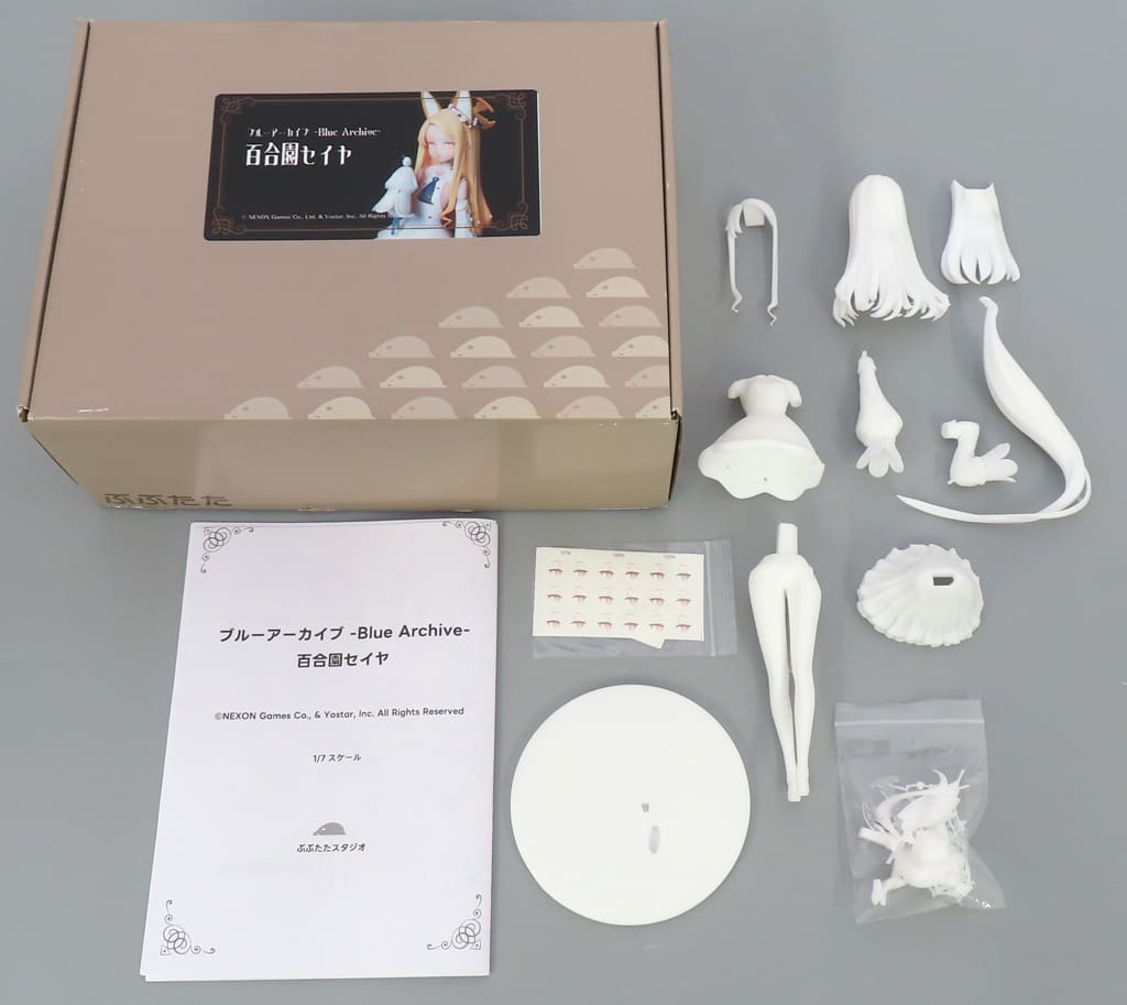 塗装済み完成品 百合園セイア ブルーアーカイブ ガレージキット セクシーセイアですまない ガレージキット - MIYUTOのぷらも道