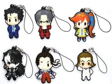 D4 逆転裁判5 ラバーストラップコレクション　全種セット empty | PRODUCT | D4 Series | 逆転裁判5 ラバーストラップコレクション