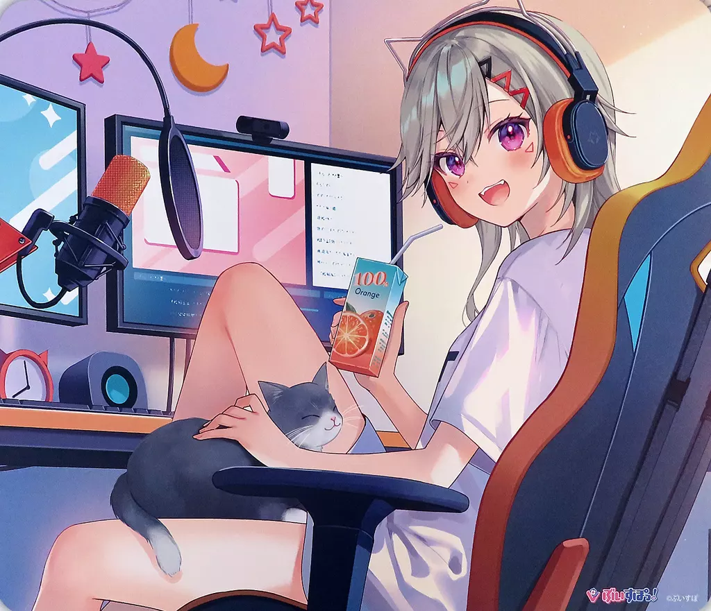 VSPO GEAR GLASS MOUSEPAD 小森めと EDITION ぶいすぽっ！公式ブランド『VSPO! GEAR』第2弾として「マウスパッド