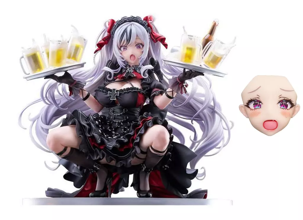 開封済み アズールレーン エルベ 見せ場訪れず？ 限定版 スケールフィギュア アズールレーン エルベ 見せ場訪れず？ 1/7 完成品フィギュア