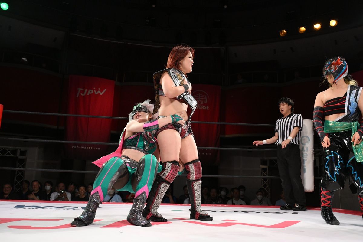 東京女子】アイアンマン王者・桐生真弥が山下実優にベルトを獲られるも