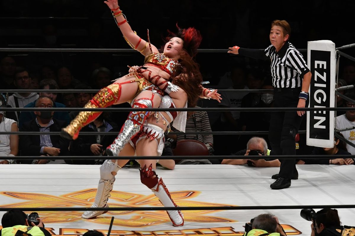 マリーゴールド】青野未来、悲願のワールド王座初戴冠！詩美を撃破し