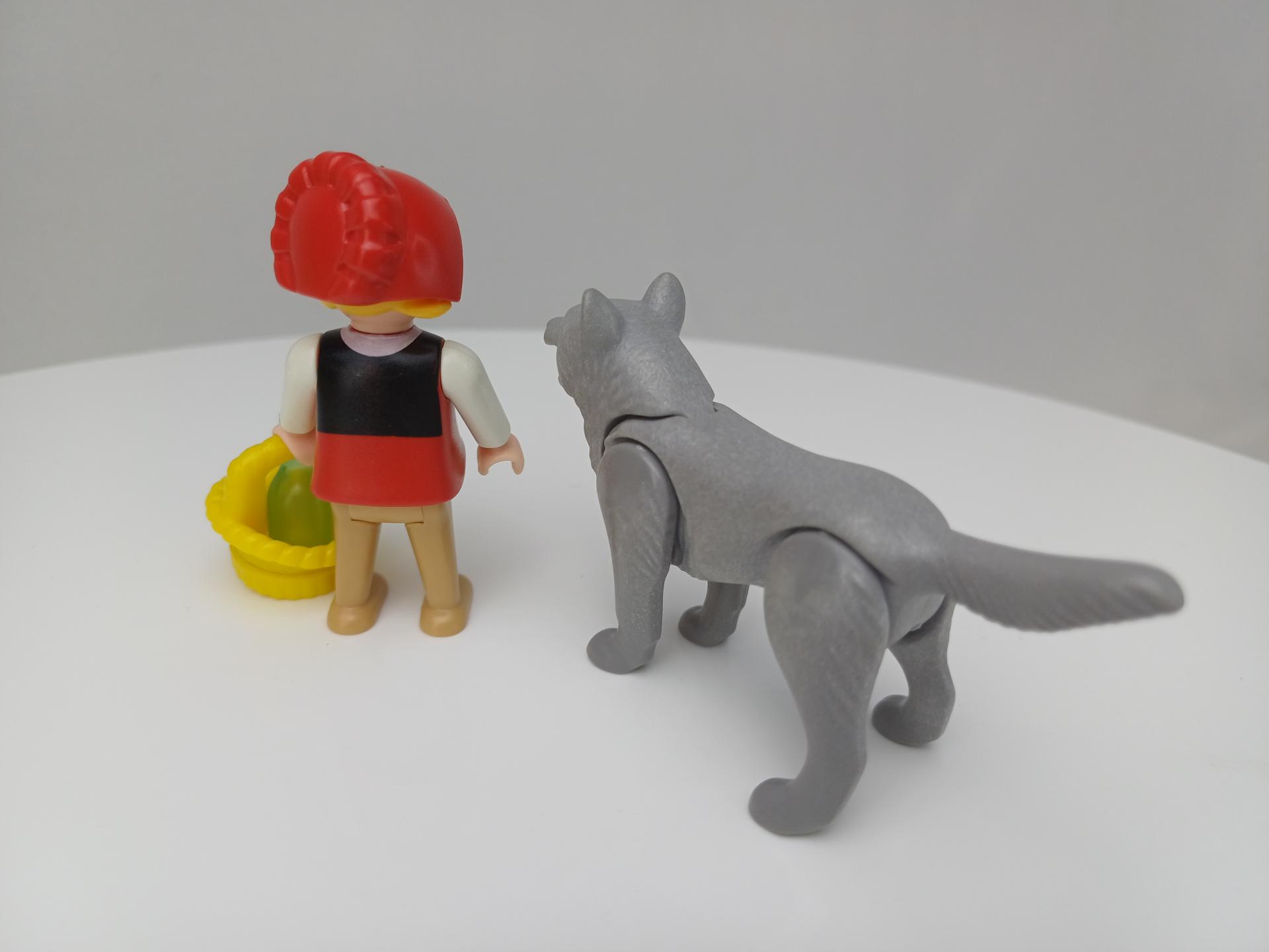 PLAYMOBIL 4562 SPECIAL CAPERUCITA ROJA Y EL LOBO (AÑO 1999 - 2000