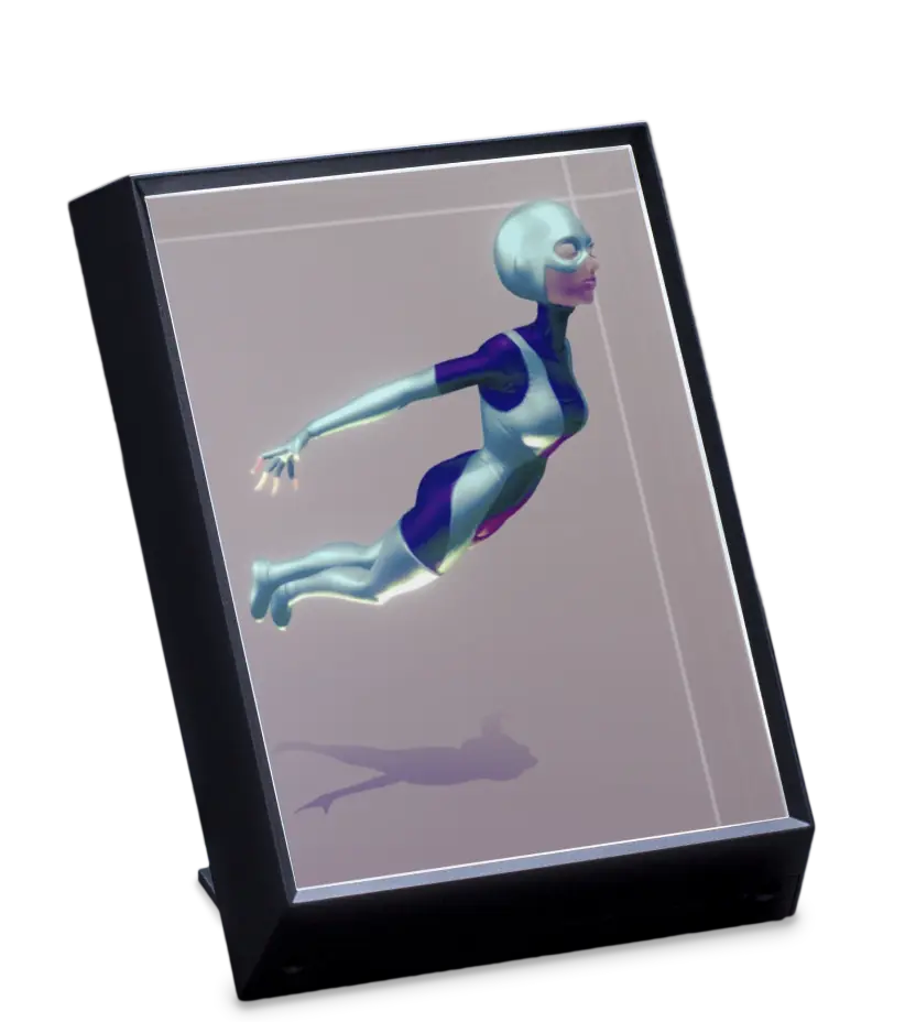 Looking Glass Portrait: Transform 2D Images into Holographic Portraits