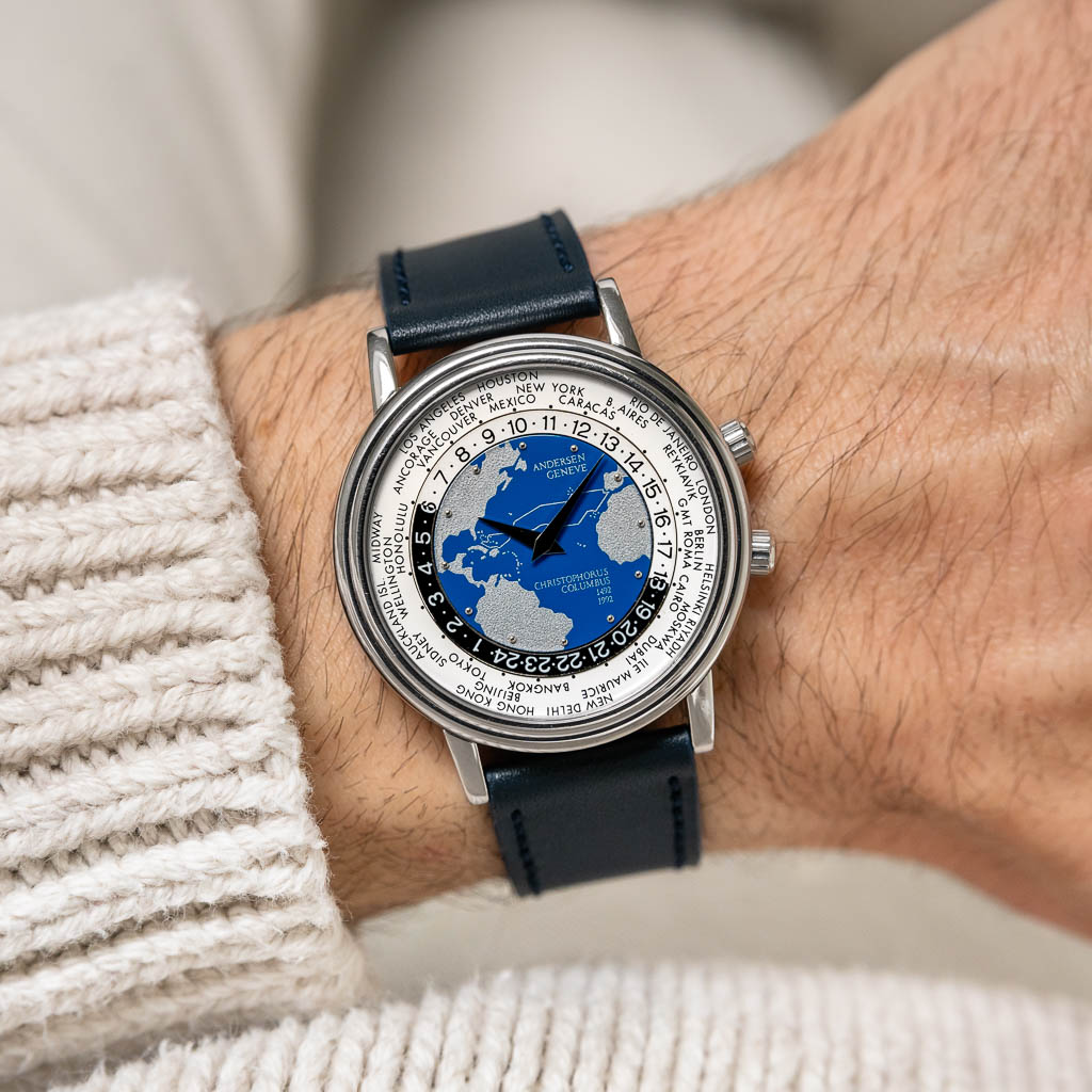 1992 Andersen Genève Christophorus Columbus Worldtime ref