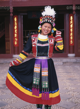 少数民族 ハニ族（哈尼族）の写真素材 [FYI04000127] | ストックフォト