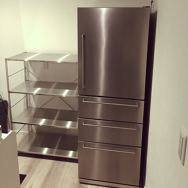 無印良品 冷蔵庫 ステンレスのおすすめ商品とおしゃれな実例