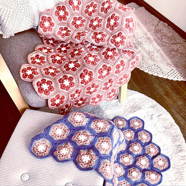 ハンドメイド アフリカンフラワーモチーフのおすすめ商品とおしゃれな