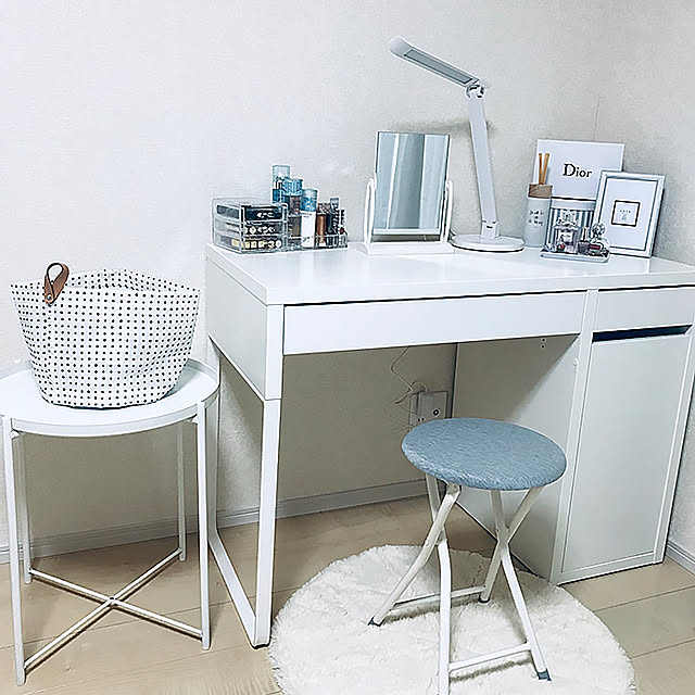 コンパクトに需要を満たす、IKEAのワークデスクMICKE♪」 by Ayuminn