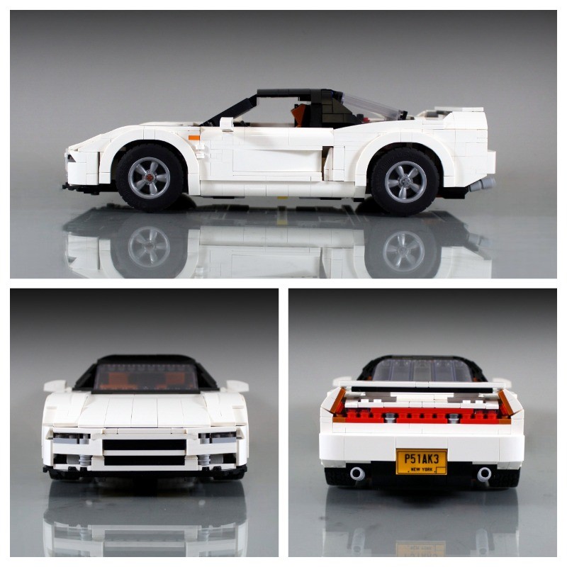 LEGO MOC 10295 Honda NSX by firas_legocars | Rebrickable - Build