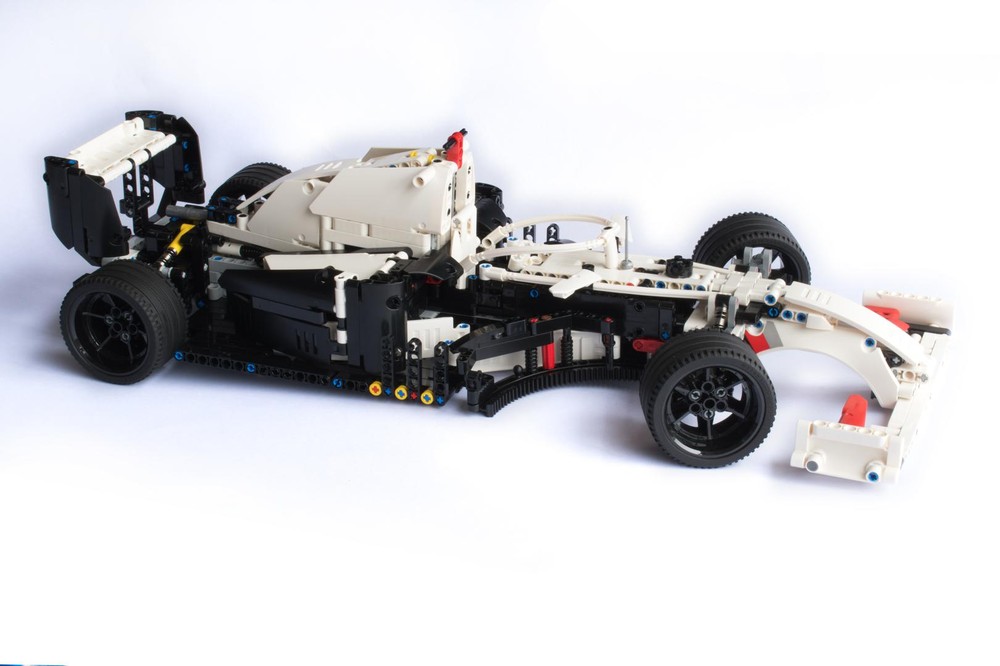 LEGO MOC 42096 Formula 1 car by jelo | Rebrickable - Build with LEGO