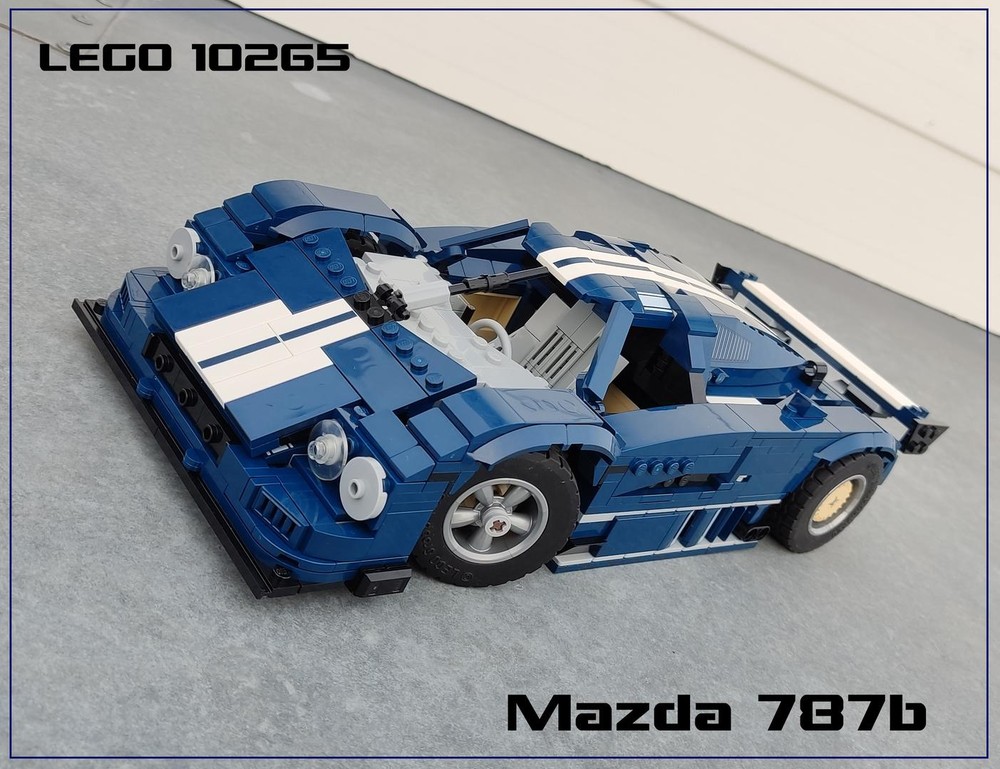 LEGO MOC 10265 Mazda 787b by Kirvet | Rebrickable - Build with LEGO