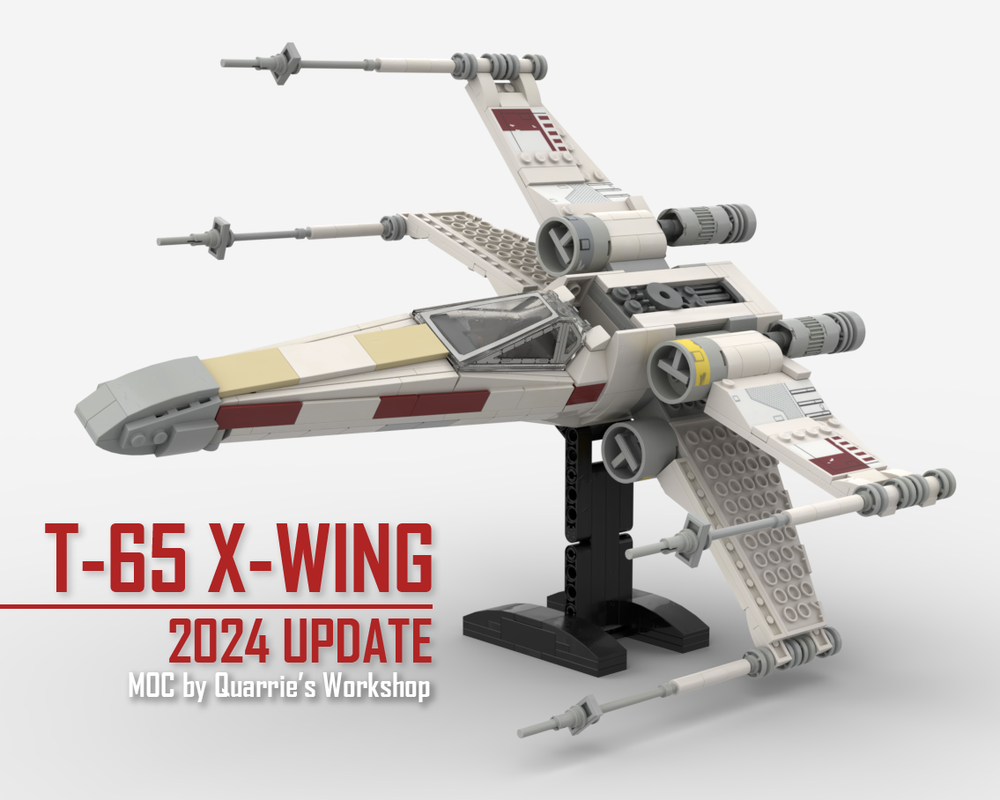 LEGO MOC T-65 X Wing by Quarries Workshop | Rebrickable - Build