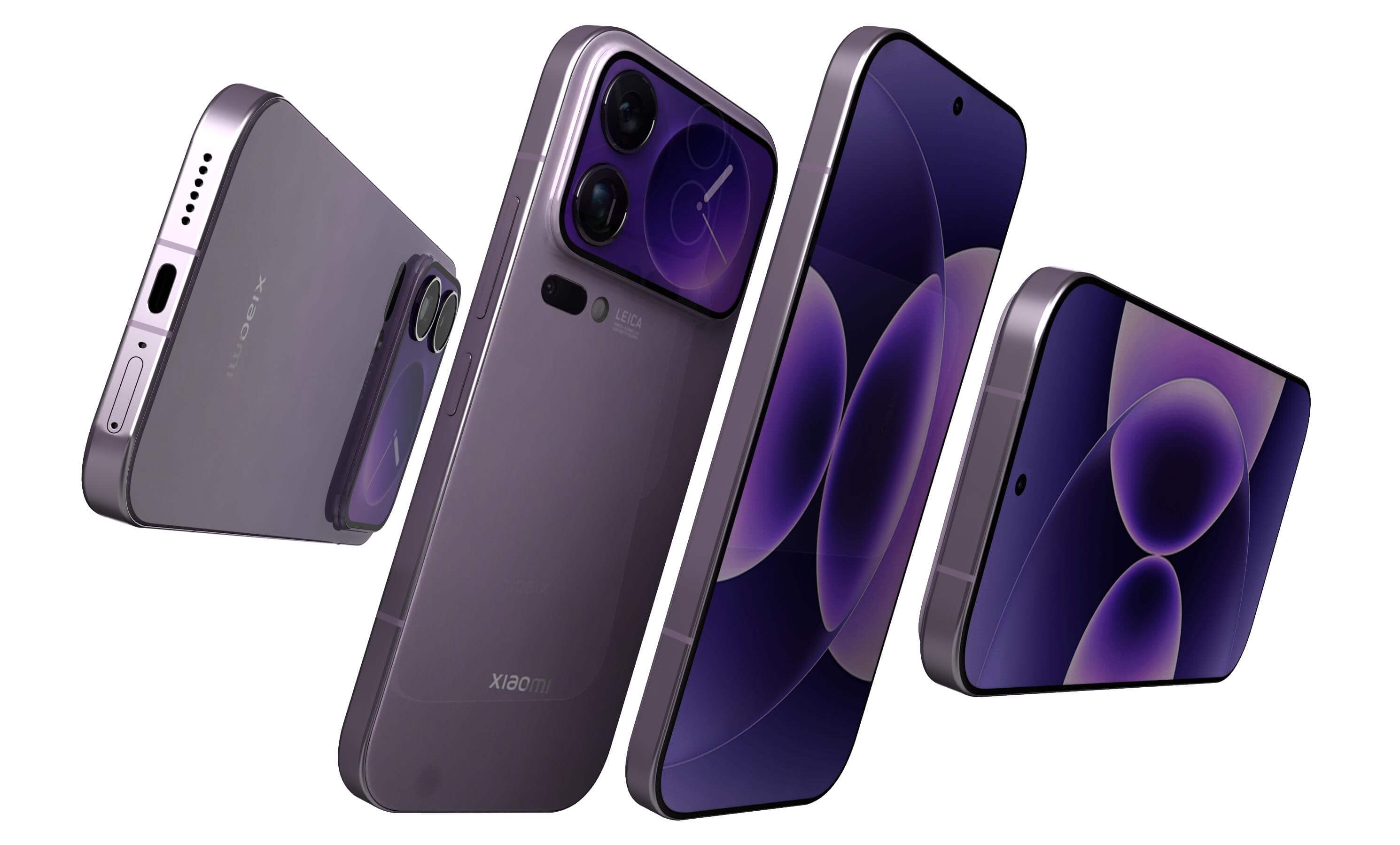 Xiaomi 17 Pro Max Purple - 3D Model by Rever_Art