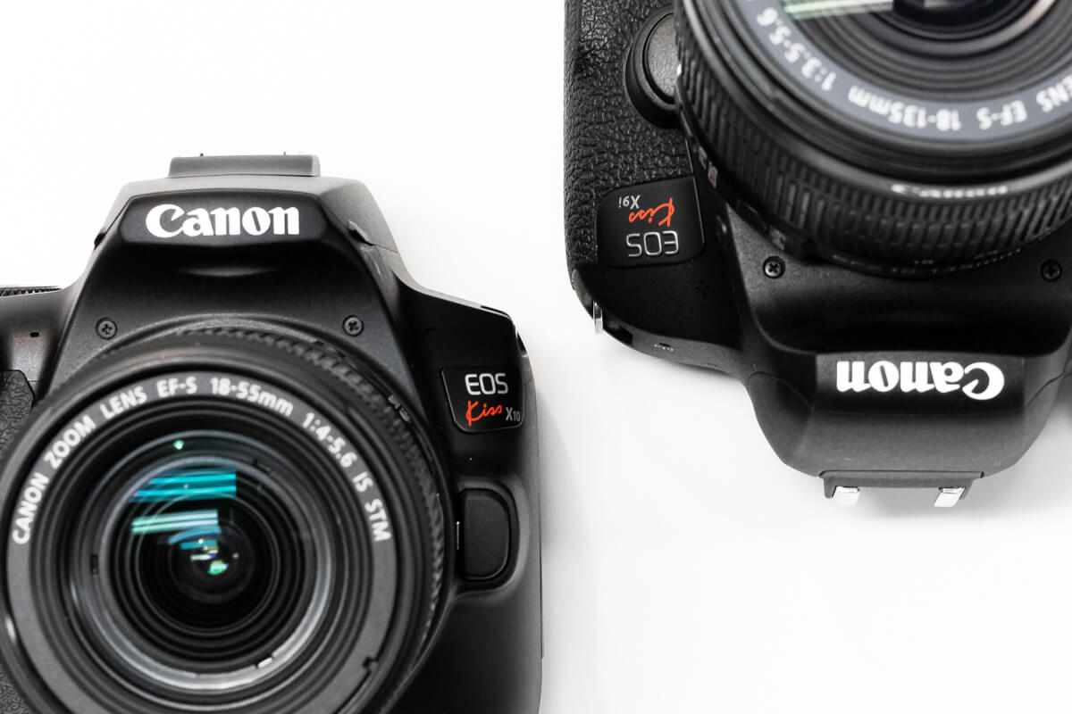 キヤノン初心者向けEOS Kiss X10とEOS Kiss X9iを徹底比較！両モデルの
