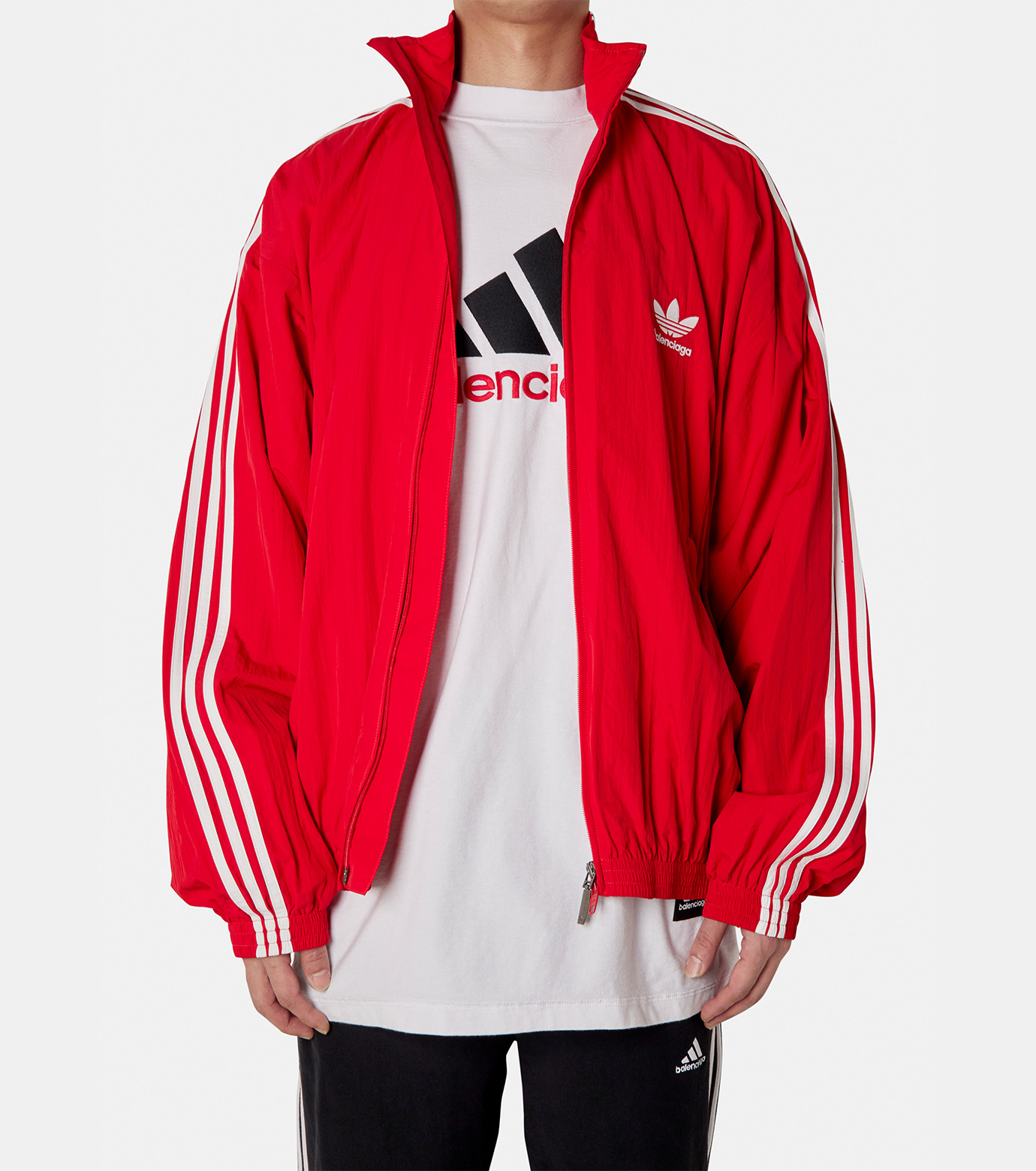 バレンシアガ - BALENCIAGA | Adidas Jacket-Red-1の通販 | RESTIR